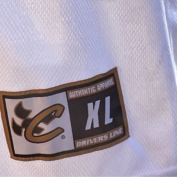 VTG Dale Earnhardt Sr. White Jersey Shirt Mens XL #3 Nascar The Intimidator NWOT - Picture 3 of 7